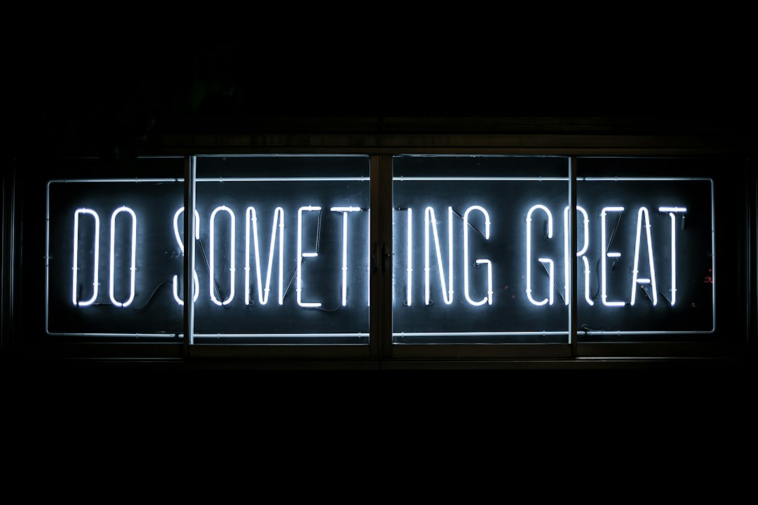 Do Something Great by MMA Ninja Do Something Great neon sign